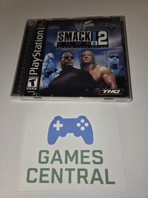 WWF SmackDown 2: Know Your Role (Sony PlayStation 1, 2000) CIB COMPLETE