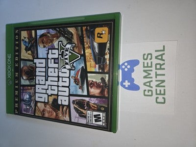 Grand Theft Auto V: Premium Edition (Microsoft Xbox One, 2018) CIB NO MAP