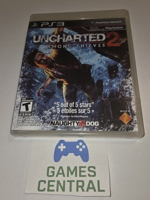 Uncharted 2: Among Thieves (Sony Playstation 3, 2009) CIB COMPLETE