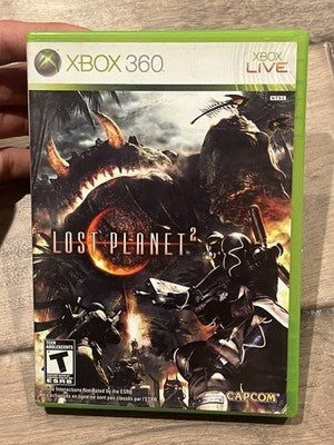 Lost Planet 2 (Microsoft Xbox 360, 2010) CASE + MANUAL ONLY