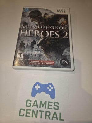 Medal of Honor Heroes 2 (Nintendo Wii, 2007) NO MANUAL