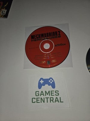 MechWarrior 2 Mercenaries (PC CD-ROM, 1996) DISC ONLY
