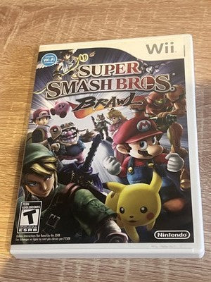 Super Smash Bros. Brawl (Nintendo Wii, 2008) CIB COMPLETE