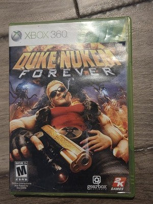 Duke Nukem Forever (Microsoft Xbox 360, 2011) NO MANUAL
