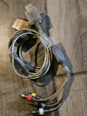 Video Cables Multi PS2/PS1 Nintendo GameCube SNES Xbox Original Cord