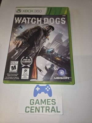 Watch Dogs (Microsoft Xbox 360, 2014) CIB COMPLETE