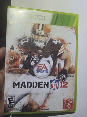 Madden NFL 12 (Microsoft Xbox 360, 2011) CIB COMPLETE