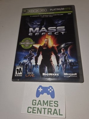 Mass Effect: Platinum Hits (Microsoft Xbox 360, 2007) CIB COMPLETE