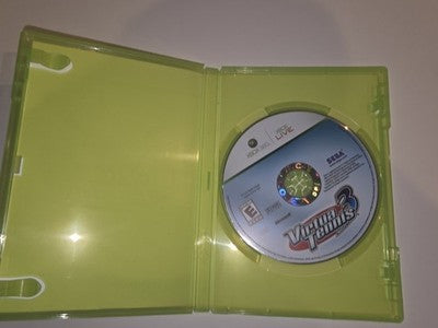 Virtua Tennis 3 (Microsoft Xbox 360, 2007) NO MANUAL