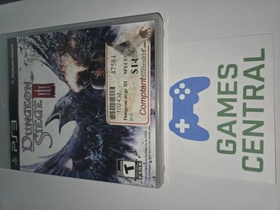 Dungeon Siege 3 III (Sony Playstation 3 PS3, 2011) CIB COMPLETE