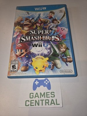 Super Smash Bros. (Nintendo Wii U, 2014) CIB COMPLETE