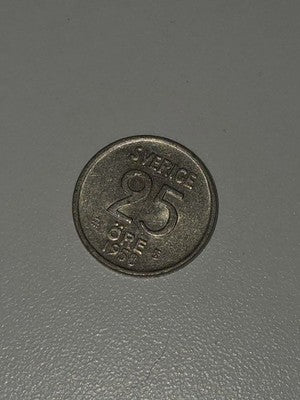 Sweden 25 Ore 1958