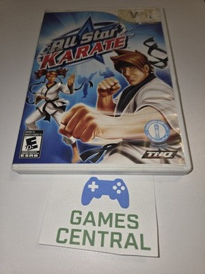 All-Star Karate (Nintendo Wii, 2010) NO MANUAL