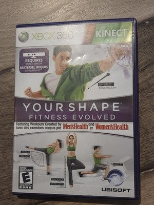 Your Shape: Fitness Evolved (Microsoft Xbox 360, 2010) CIB