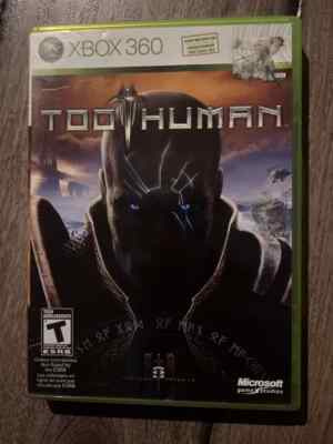 Too Human (Microsoft Xbox 360, 2008) NO MANUAL