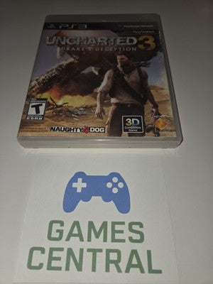 Uncharted 3: Drake's Deception (Sony Playstation 3, 2011) CIB COMPLETE