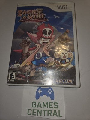 Zack and Wiki Quest for Barbaros Treasure (Nintendo Wii, 2007) CIB COMPLETE