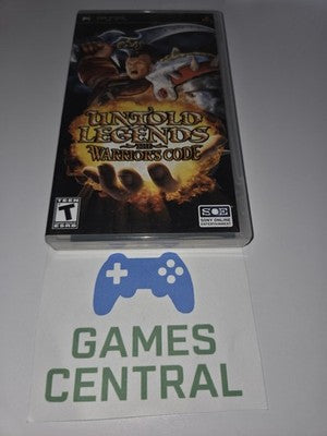 Untold Legends The Warrior's Code (Sony PSP, 2006) CIB COMPLETE