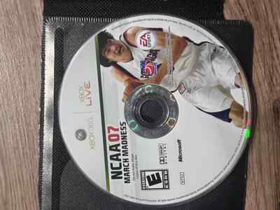 NCAA March Madness 2007 (Microsoft Xbox 360, 2007) DISC ONLY