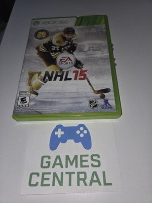 NHL 15 (Microsoft Xbox 360, 2014) CIB COMPLETE