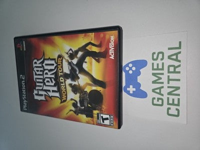 Guitar Hero World Tour (Sony Playstation 2 PS2, 2008) CIB COMPLETE