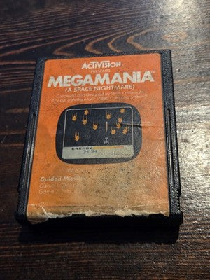 Megamania (Atari 2600, 1982) CART ONLY