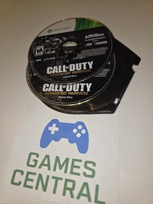 Call of Duty Advanced Warfare (Microsoft Xbox 360, 2014) DISCS ONLY