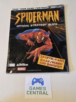 Spiderman Official Strategy Guide 2000 Brady Games For Playstation