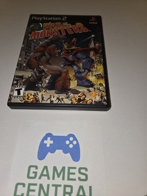 War of the Monsters (Sony Playstation 2, 2003) NO MANUAL