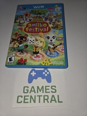 Animal Crossing Amiibo Festival (Nintendo Wii U, 2015) CIB COMPLETE