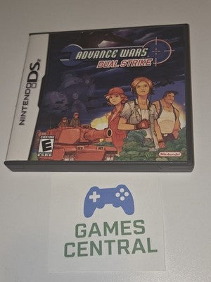 Advance Wars Dual Strike (Nintendo DS, 2005) CIB COMPLETE WITH INSERT