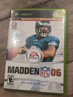 Madden NFL 06 (Microsoft Xbox, 2005) CIB COMPLETE