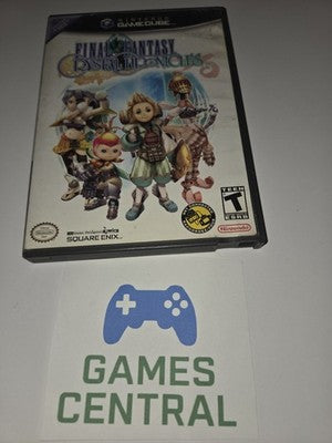Final Fantasy Crystal Chronicles (Nintendo Gamecube, 2004) CIB COMPLETE