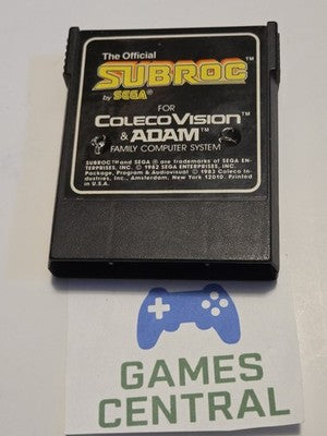Subroc (Coleco Vision, 1983) CART ONLY