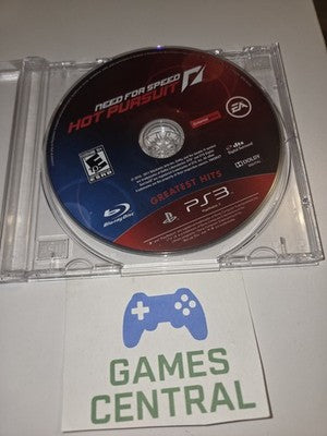 Need For Speed: Hot Pursuit (Sony Playstation 3, 2010) DISC ONLY