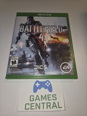 Battlefield 4 (Microsoft Xbox One, 2013) NO MANUAL