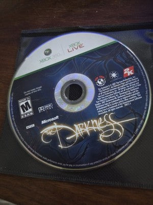 The Darkness (Microsoft Xbox 360, 2007) DISC ONLY