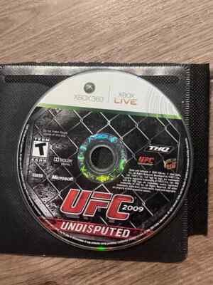 UFC 2009 Undisputed (Microsoft Xbox 360, 2009) DISC ONLY