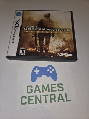 Call of Duty Modern Warfare Declassified (Nintendo DS, 2009) CIB COMPLETE