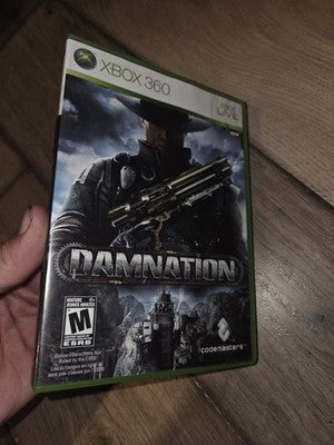 Damnation (Microsoft Xbox 360, 2009) CIB COMPLETE