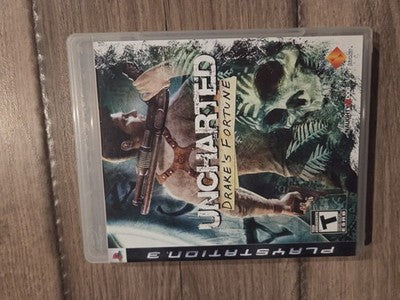 Uncharted Drake's Fortune (Sony Playstation 3 PS3, 2007) CIB COMPLETE