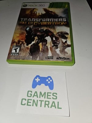Transformers: Fall Of Cybertron (Microsoft Xbox 360, 2012) CIB COMPLETE