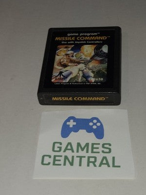 Missile Command (Atari 2600, 1981) CART ONLY
