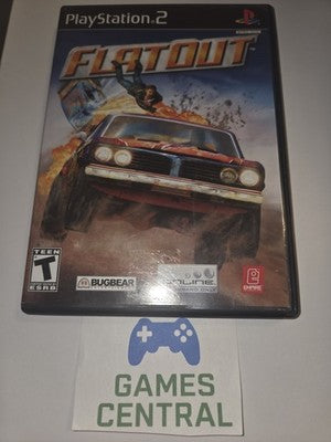 Flatout (Playstation 2, 2005) ARTWORK ONLY