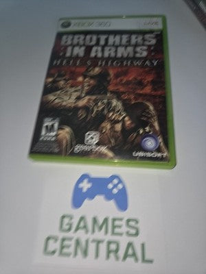 Brothers in Arms Hell's Highway (Xbox 360, 2008) NO MANUAL