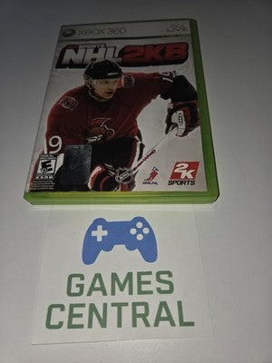 NHL 2K8 (Xbox 360, 2007) CIB COMPLETE