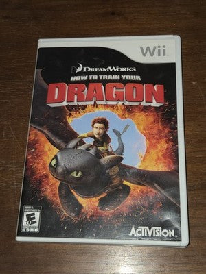 How to Train Your Dragon (Nintendo Wii, 2010) CIB COMPLETE