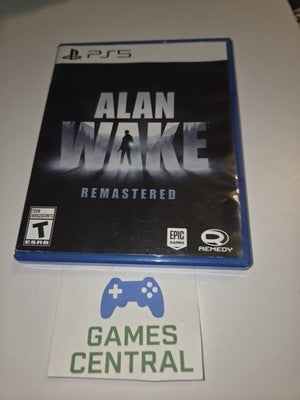 Alan Wake: Remastered (Sony Playstation 5, 2021) CIB COMPLETE
