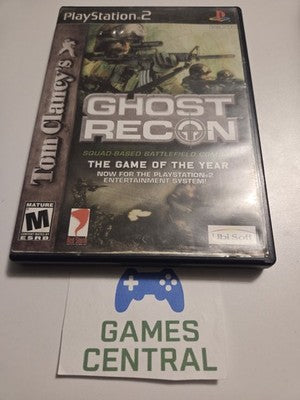 Tom Clancy's: Ghost Recon (Sony Playstation 2, 2002) CIB COMPLETE