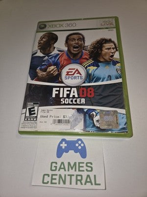 FIFA Soccer 08 (Microsoft Xbox 360, 2007) CIB COMPLETE